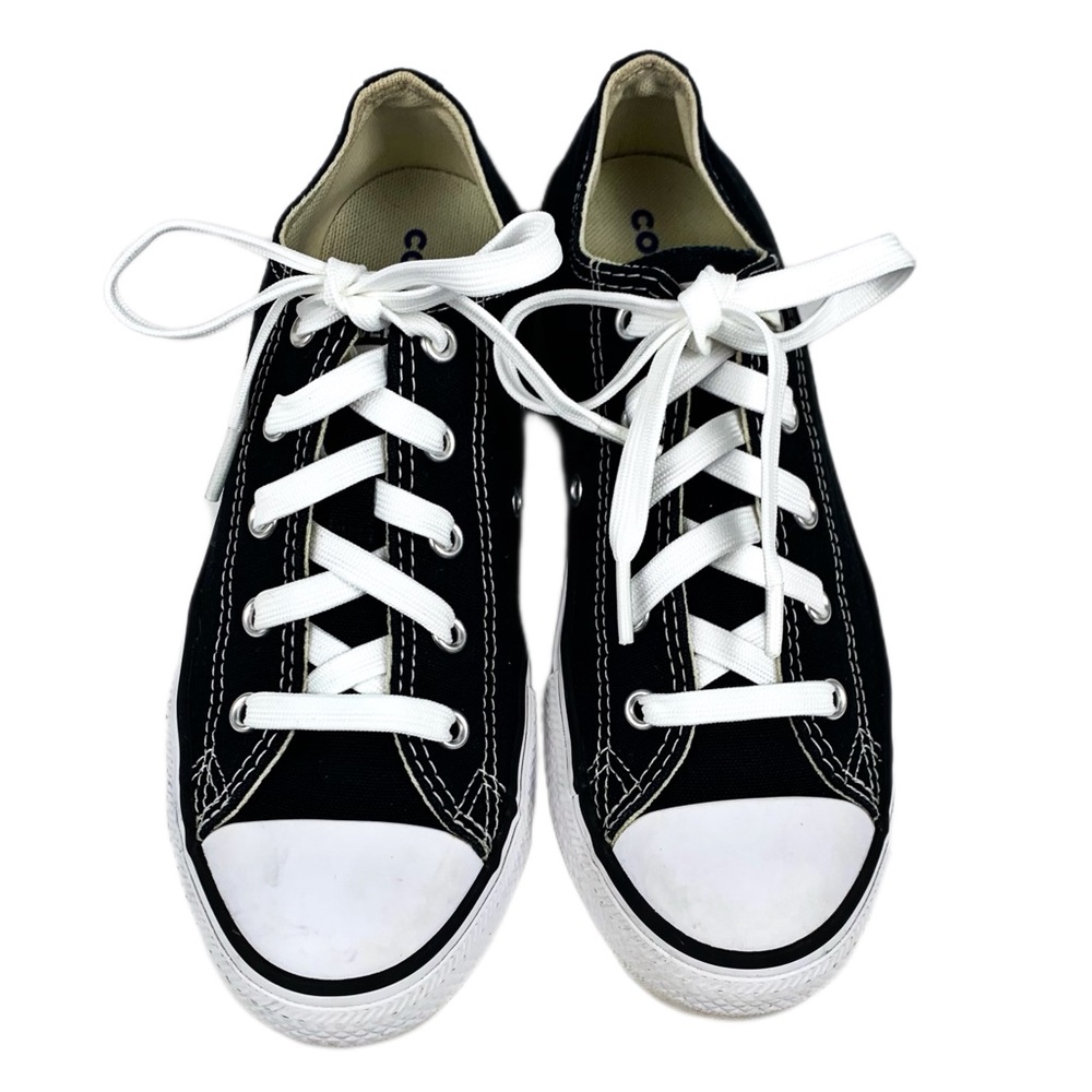 Converse Youth All Star Black Canvas Sneakers size 3